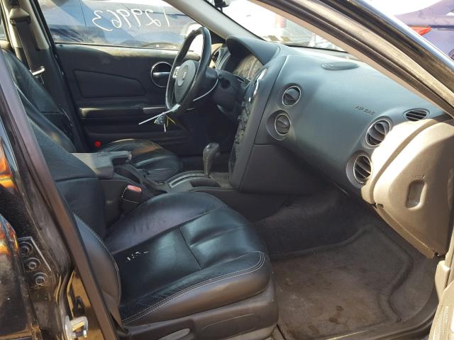 2G2WP552061216350 - 2006 PONTIAC GRAND PRIX BLACK photo 5