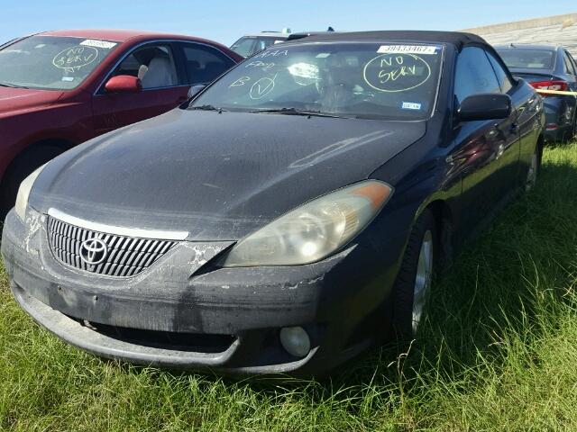 4T1FA38P06U099880 - 2006 TOYOTA CAMRY SOLA BLACK photo 2