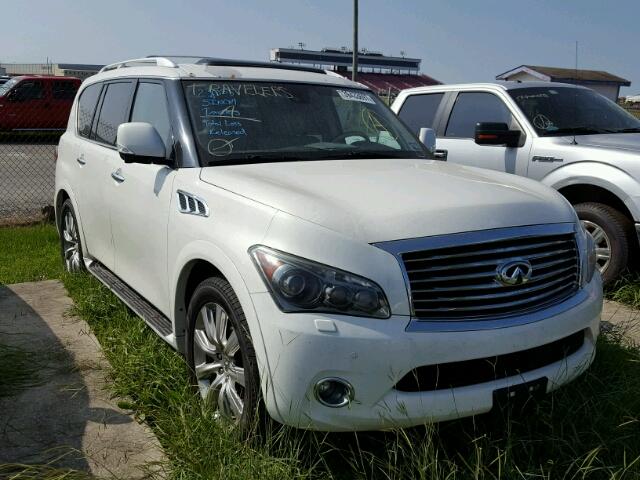 JN8AZ2NE8C9018132 - 2012 INFINITI QX56 WHITE photo 1