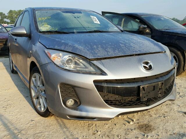 JM1BL1M58C1530064 - 2012 MAZDA 3 S GRAY photo 1