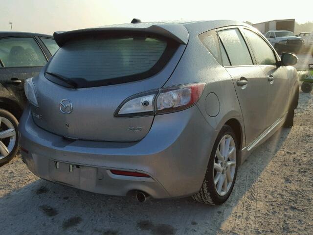 JM1BL1M58C1530064 - 2012 MAZDA 3 S GRAY photo 4