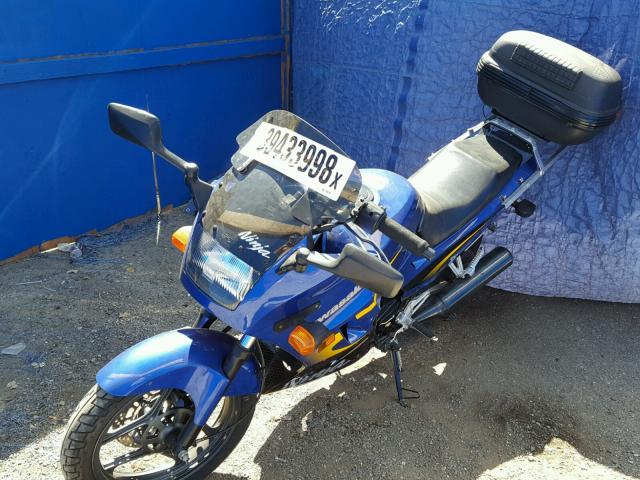 JKAEXMF173A096792 - 2003 KAWASAKI EX250 F BLUE photo 2