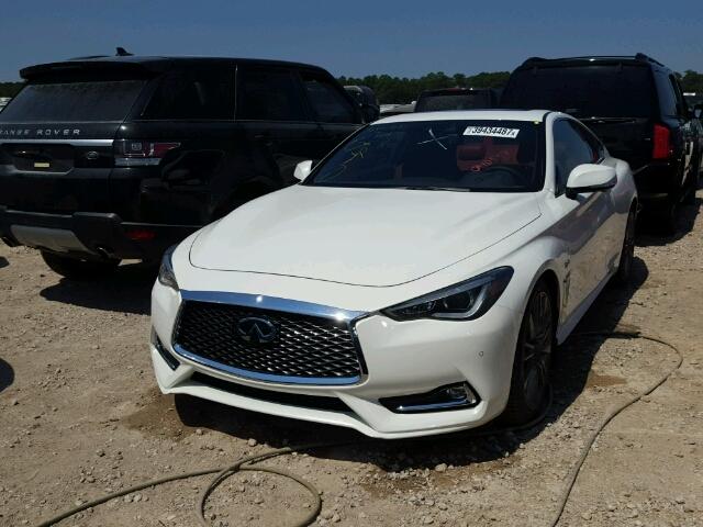 JN1FV7EK7HM611567 - 2017 INFINITI Q60 RED SP WHITE photo 2