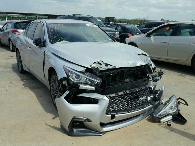 JN1FV7AP9JM461517 - 2018 INFINITI Q50 RED SP SILVER photo 1