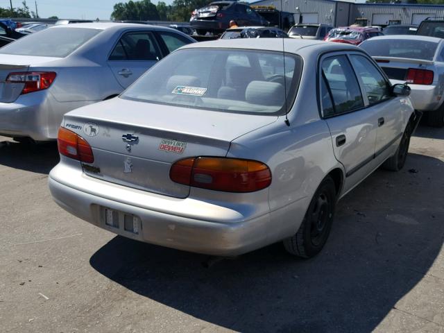 1Y1SK52891Z438852 - 2001 CHEVROLET GEO PRIZM 银色 照片 4