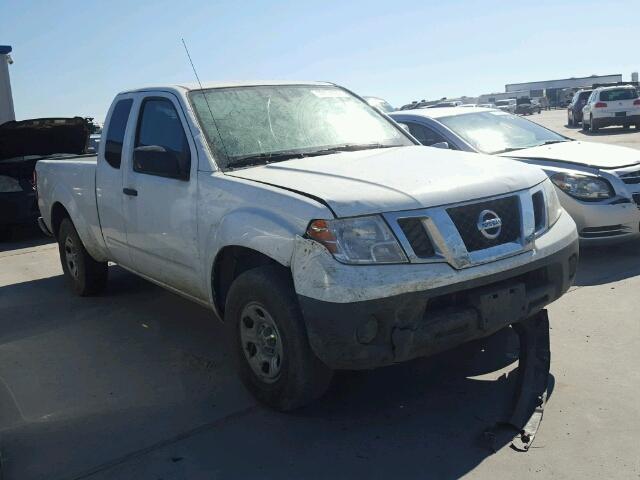 1N6BD0CT9FN731330 - 2015 NISSAN FRONTIER WHITE photo 1