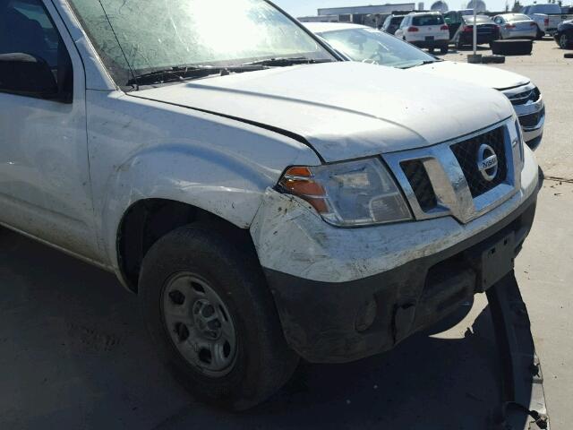 1N6BD0CT9FN731330 - 2015 NISSAN FRONTIER WHITE photo 9