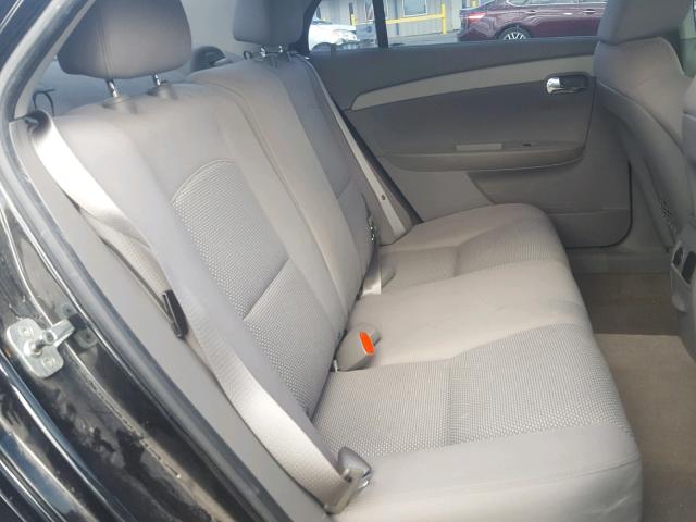 1G1ZC5EB6AF261579 - 2010 CHEVROLET MALIBU 1LT 黑色 照片 6