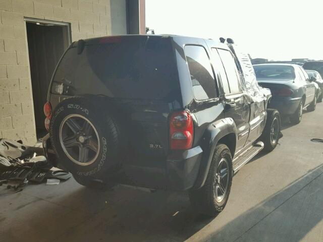 1J4GL38K53W625843 - 2003 JEEP LIBERTY RE BLACK photo 4
