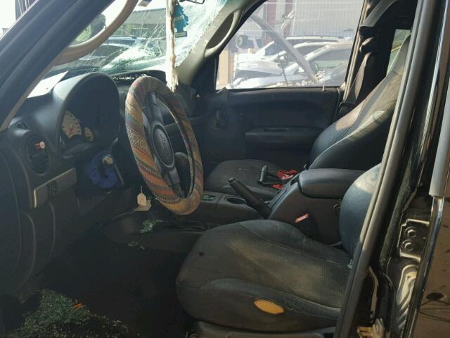 1J4GL38K53W625843 - 2003 JEEP LIBERTY RE BLACK photo 5
