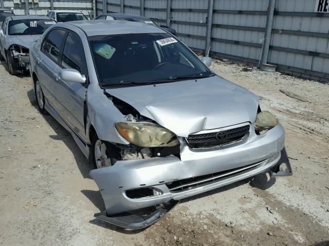 2T1BY32E05C360152 - 2005 TOYOTA COROLLA XR 银色 照片 1