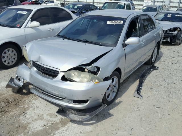 2T1BY32E05C360152 - 2005 TOYOTA COROLLA XR 银色 照片 2