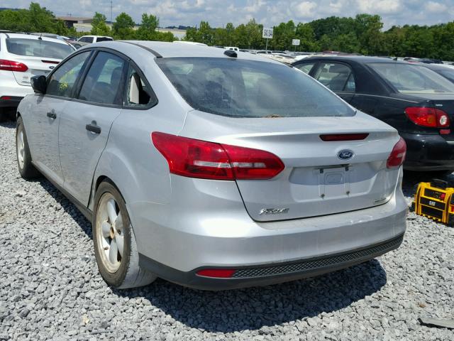 1FADP3E20FL353652 - 2015 FORD FOCUS S SILVER photo 3