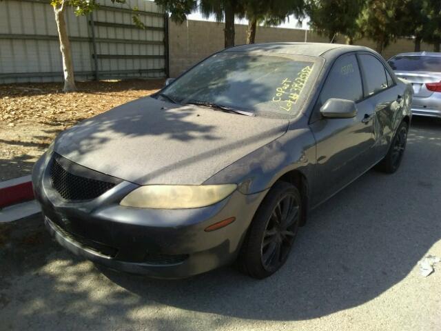 1YVFP80C055M31666 - 2005 MAZDA 6 I Сұр фото 2