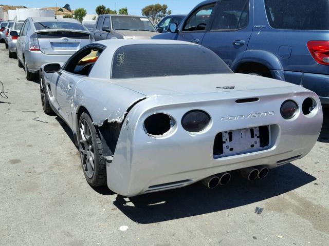 1G1YY12S015121768 - 2001 CHEVROLET CORVETTE Z SILVER photo 3