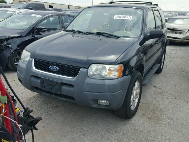 1FMCU93164KB41459 - 2004 FORD ESCAPE XLT BLACK photo 2