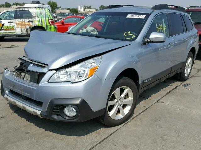 4S4BRDKC9D2307461 - 2013 SUBARU OUTBACK 3. GRAY photo 2