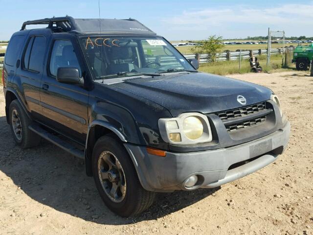 5N1ED28T44C668162 - 2004 NISSAN XTERRA BLACK photo 1