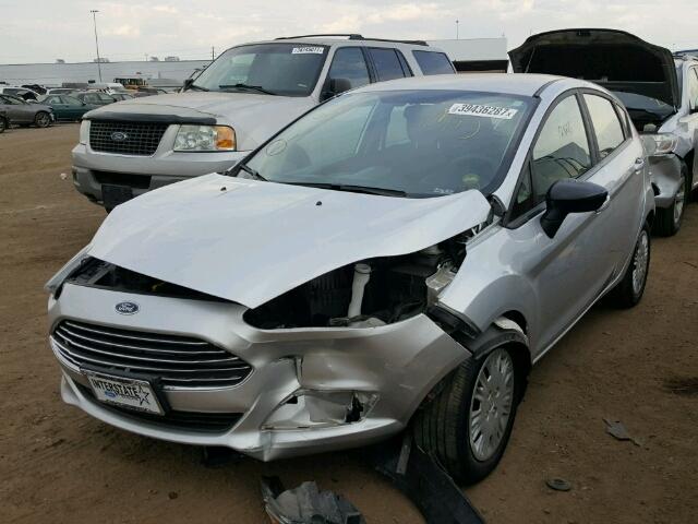 3FADP4TJXFM203448 - 2015 FORD FIESTA SILVER photo 2