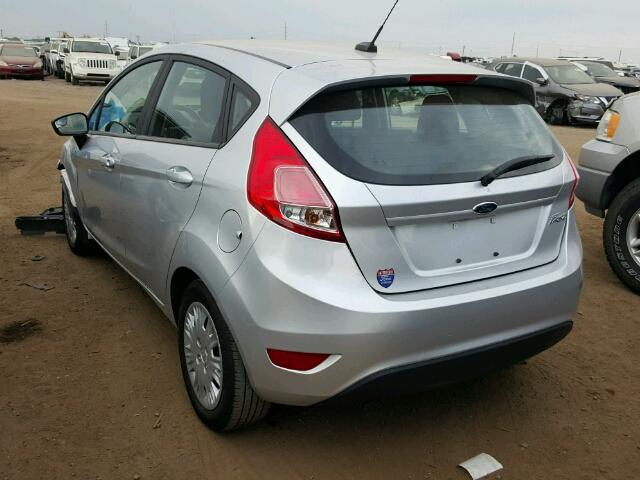 3FADP4TJXFM203448 - 2015 FORD FIESTA SILVER photo 3