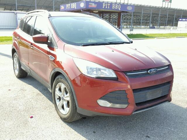 1FMCU0GX1EUD50592 - 2014 FORD ESCAPE RED photo 1