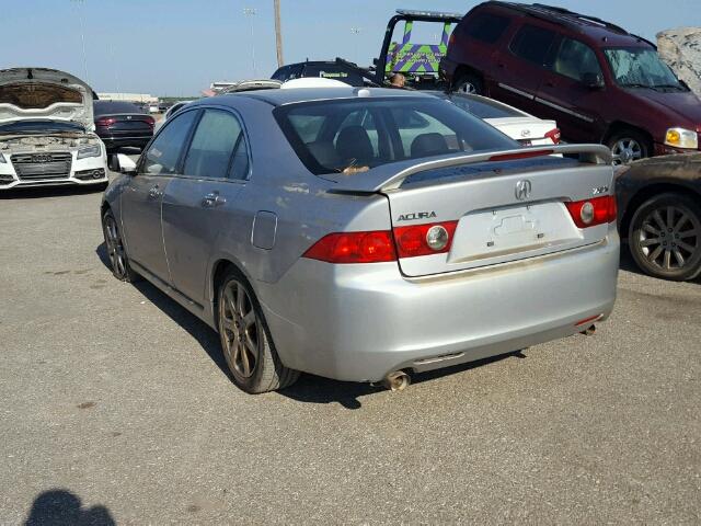 JH4CL96875C007831 - 2005 ACURA TSX SILVER photo 3