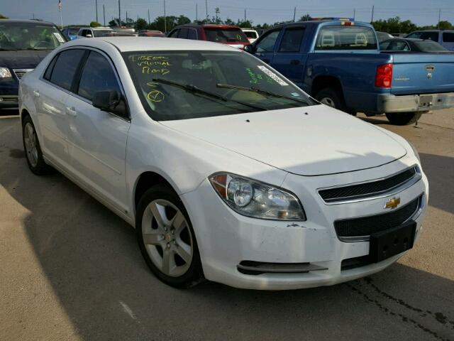 1G1ZG57B09F100819 - 2009 CHEVROLET MALIBU LS WHITE photo 1