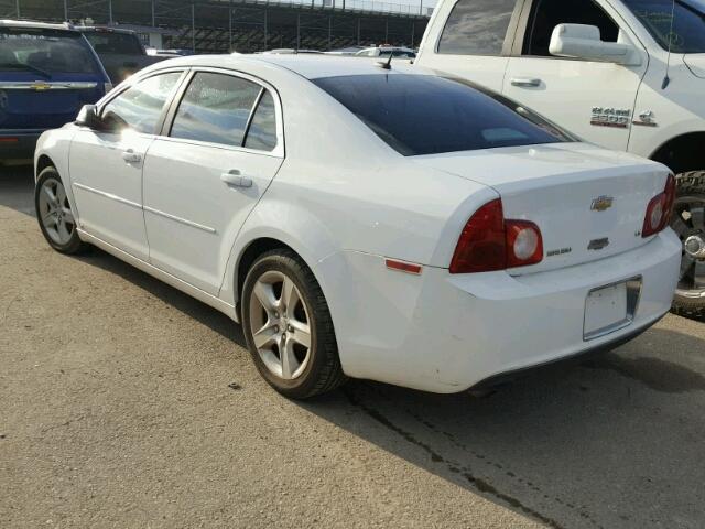 1G1ZG57B09F100819 - 2009 CHEVROLET MALIBU LS თეთრი ფოტო 3