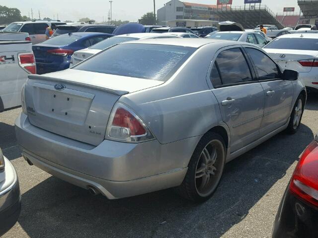 3FAFP07186R207898 - 2006 FORD FUSION SILVER photo 4