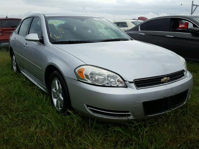 2G1WF5EK0B1118436 - 2011 CHEVROLET IMPALA LS SILVER photo 1