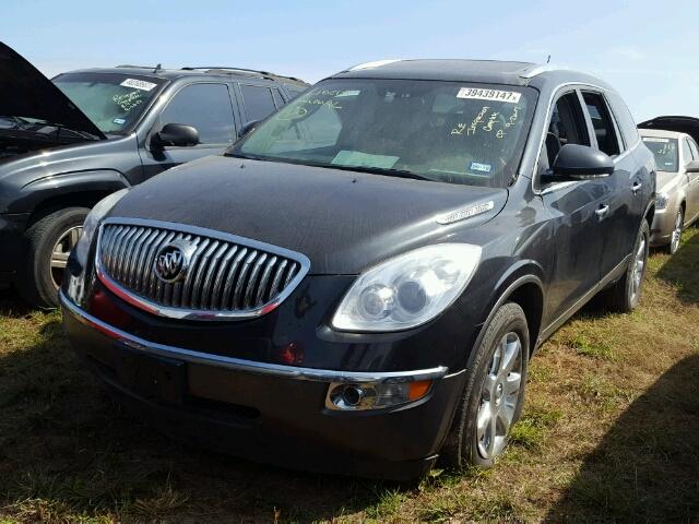 5GAEV23778J142672 - 2008 BUICK ENCLAVE CX BLACK photo 2