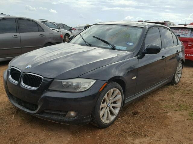 WBAPH7G54BNM58208 - 2011 BMW 328 BLACK photo 2