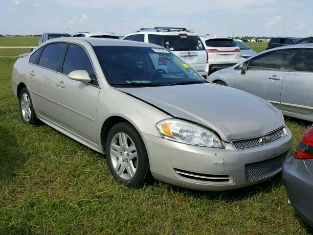 2G1WB5E32C1170589 - 2012 CHEVROLET IMPALA LT BEIGE photo 1