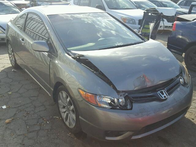 2HGFG12816H557598 - 2006 HONDA CIVIC EX ნაცრისფერი ფოტო 1