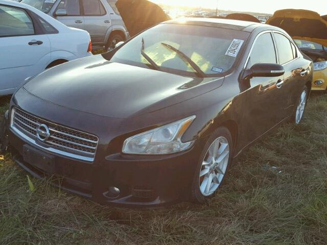 1N4AA5AP7BC868885 - 2011 NISSAN MAXIMA BLACK photo 2