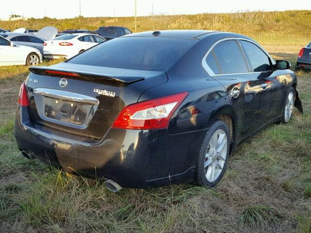 1N4AA5AP7BC868885 - 2011 NISSAN MAXIMA BLACK photo 4