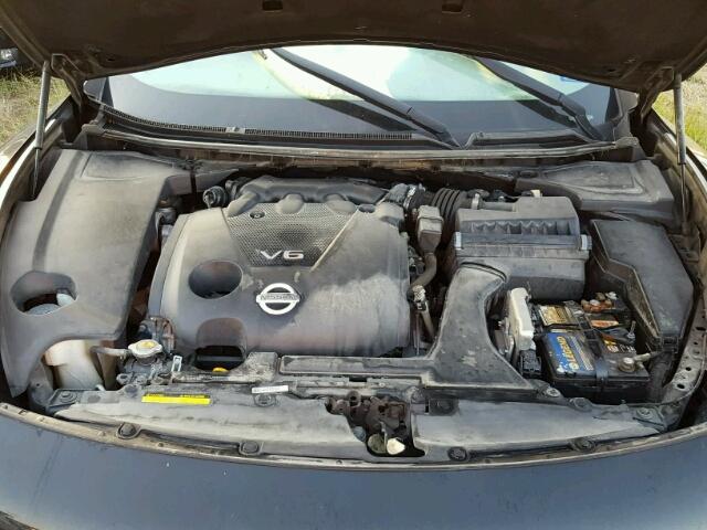 1N4AA5AP7BC868885 - 2011 NISSAN MAXIMA BLACK photo 7