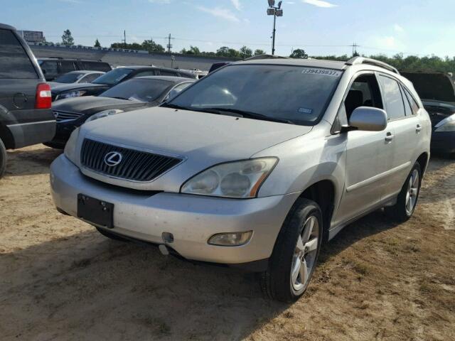 JTJGA31U740029254 - 2004 LEXUS RX 330 SILVER photo 2