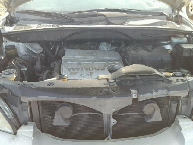 JTJGA31U740029254 - 2004 LEXUS RX 330 SILVER photo 7