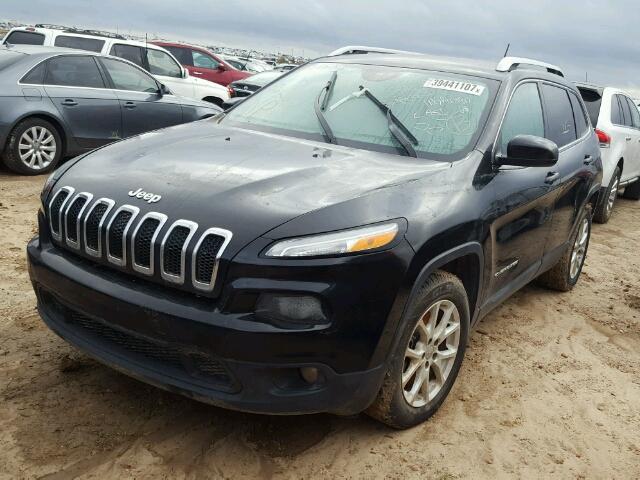 1C4PJLCB7EW319605 - 2014 JEEP CHEROKEE L BLACK photo 2