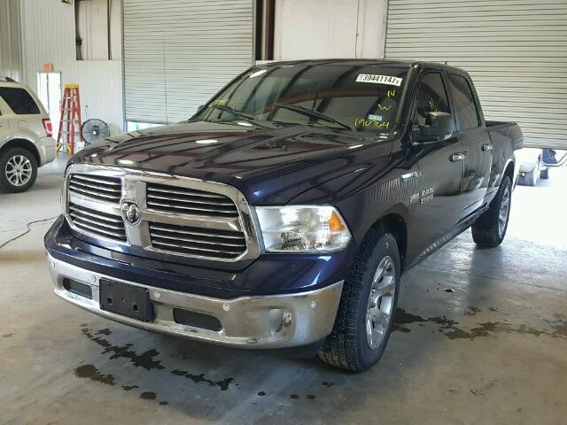 1C6RR6TT2ES190764 - 2014 RAM 1500 SLT BLUE photo 2