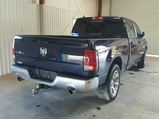 1C6RR6TT2ES190764 - 2014 RAM 1500 SLT BLUE photo 4