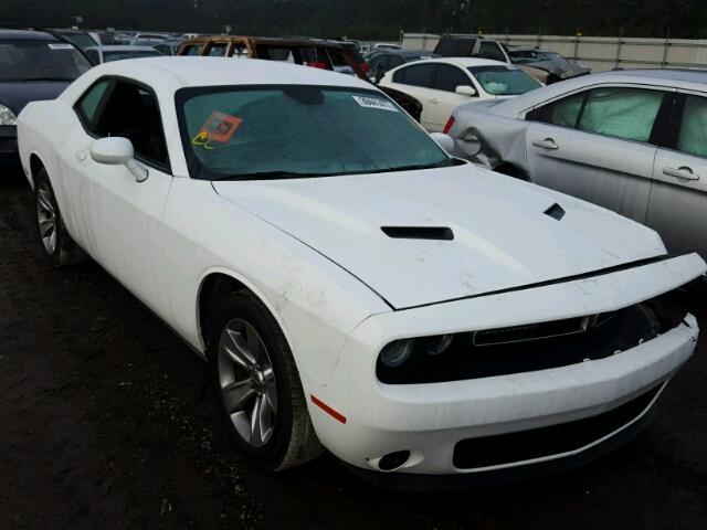 2C3CDZAG6GH284763 - 2016 DODGE CHALLENGER WHITE photo 1