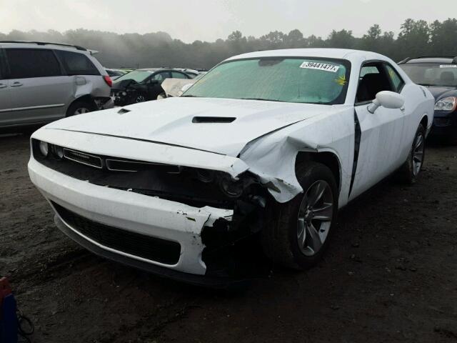 2C3CDZAG6GH284763 - 2016 DODGE CHALLENGER WHITE photo 2