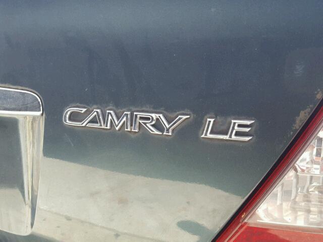 4T1BE32KX3U708744 - 2003 TOYOTA CAMRY LE GREEN photo 9