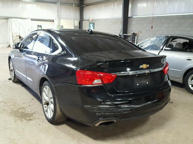 2G1155S31E9195817 - 2014 CHEVROLET IMPALA LTZ BLACK photo 3