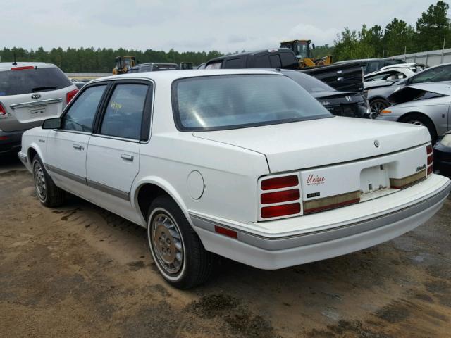 1G3AG55M0R6310281 - 1994 OLDSMOBILE CUTLASS CI WHITE photo 3