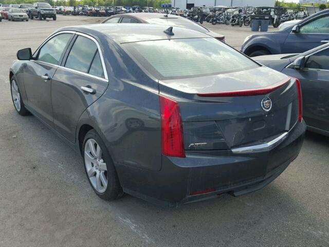 1G6AA5RA2E0109614 - 2014 CADILLAC ATS GRAY photo 3