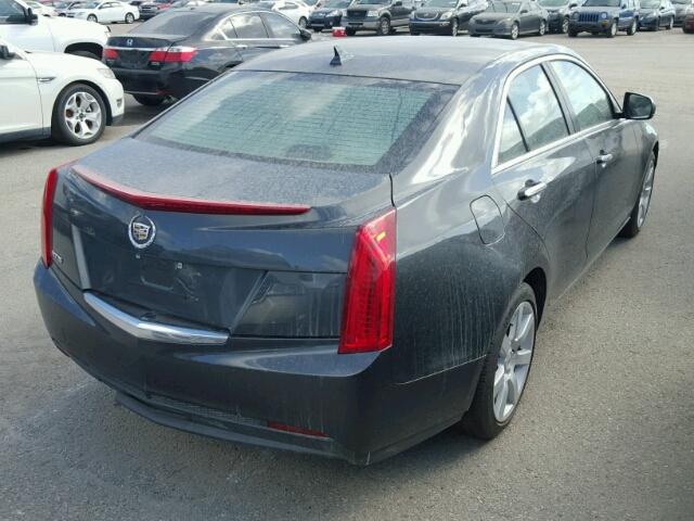 1G6AA5RA2E0109614 - 2014 CADILLAC ATS GRAY photo 4