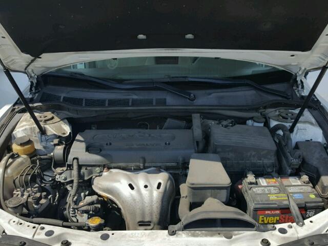 4T1BE46K89U868596 - 2009 TOYOTA CAMRY BASE WHITE photo 7